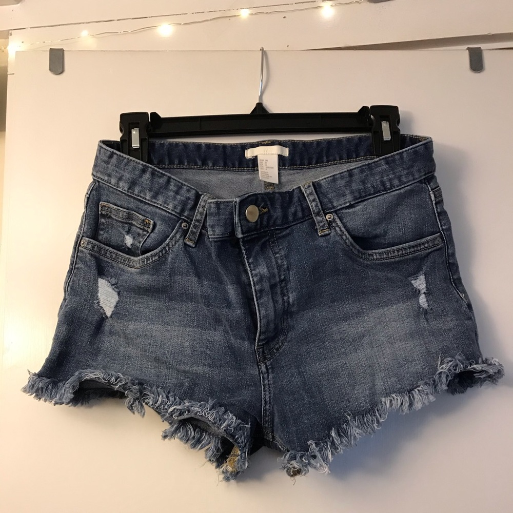 Distressed H&M Shorts